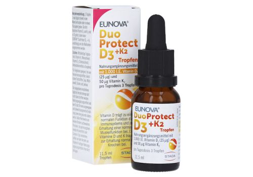 Eunova Duoprotect D3+k2 1000 I.E./50 µg Tropfen – PZN 14133578 (PZN 14133578)