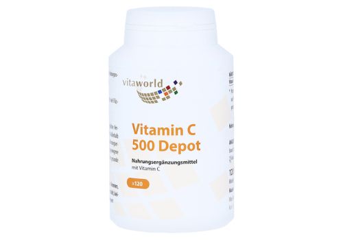 VITAMIN C 500 depot Kapseln – PZN 09771549 (PZN 09771549)