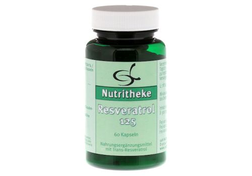 RESVERATROL 125 Kapseln – PZN 00721343 (PZN 00721343)