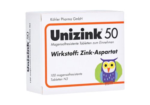 Unizink 50 – PZN 03441638 (PZN 03441638)