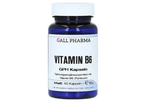 VITAMIN B6 GPH 2,0 mg Kapseln – PZN 03379520 (PZN 03379520)