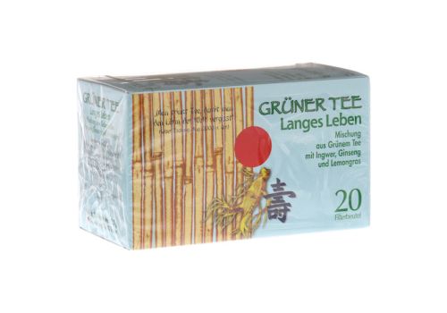 GRÜNER TEE+Ingwer+Ginseng Filterbeutel – PZN 04401405 (PZN 04401405)