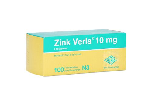 Zink Verla 10mg – PZN 08912195 (PZN 08912195)