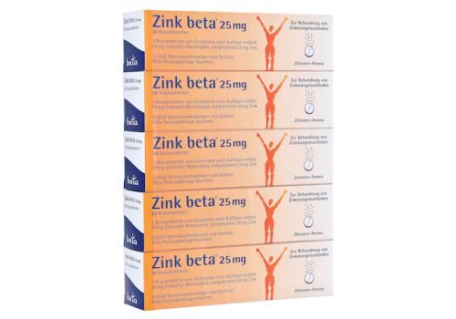 Zink beta 25mg – PZN 08653486 (PZN 08653486)