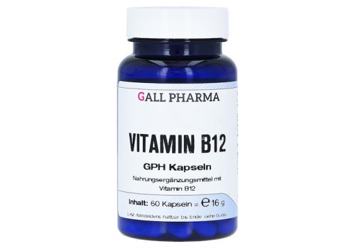 VITAMIN B12 GPH 3 µg Kapseln – PZN 03379543 (PZN 03379543)