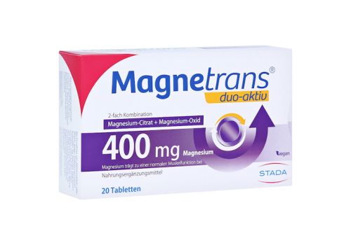 MAGNETRANS duo-aktiv 400 mg Tabletten – PZN 14367543 (PZN 14367543)