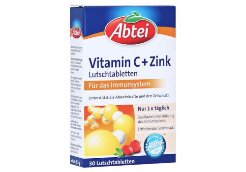 Abtei Vitamin C plus Zink Lutschtabletten – PZN 03550712 (PZN 03550712)